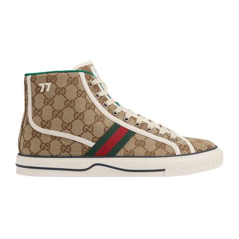 gucci men's ace gg high top sneaker|men's gucci 1977 sneaker.